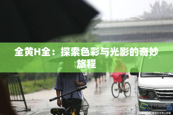 全黄H全：探索色彩与光影的奇妙旅程