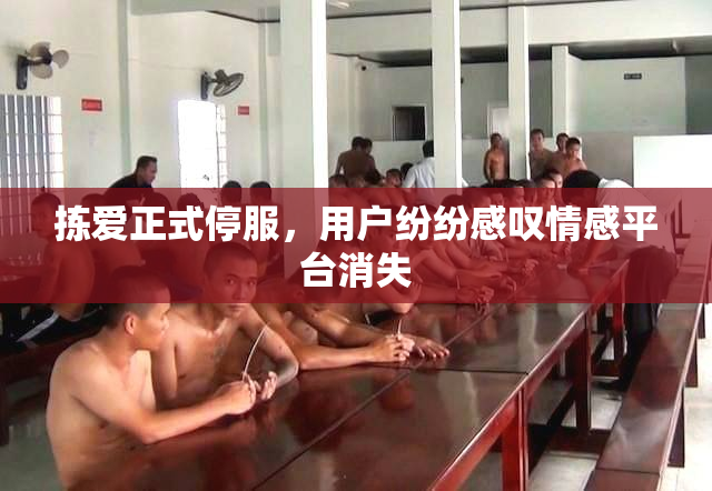 拣爱正式停服，用户纷纷感叹情感平台消失