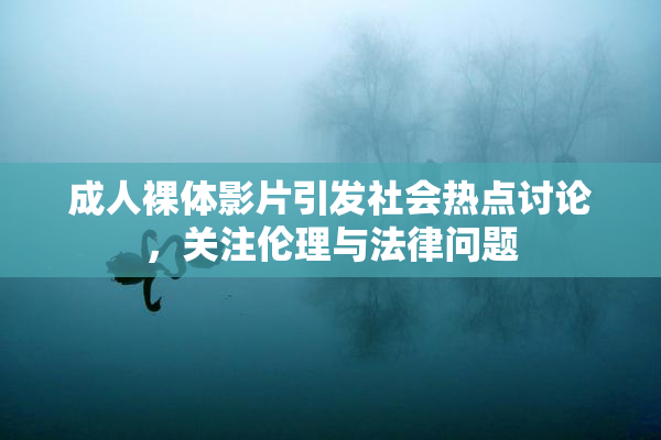 成人裸体影片引发社会热点讨论，关注伦理与法律问题