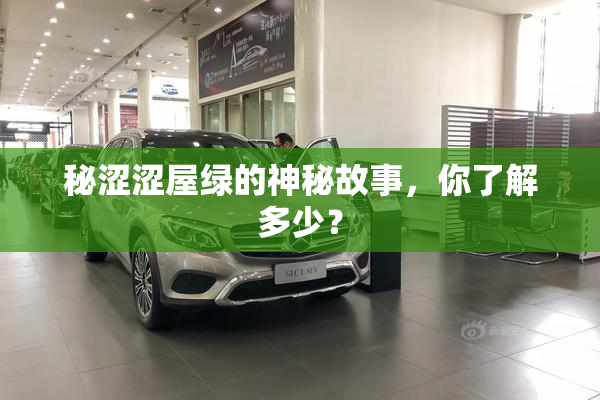 秘涩涩屋绿的神秘故事，你了解多少？