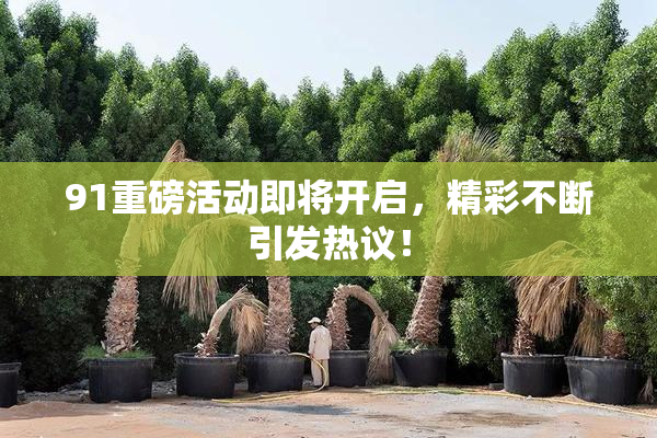 91重磅活动即将开启，精彩不断引发热议！
