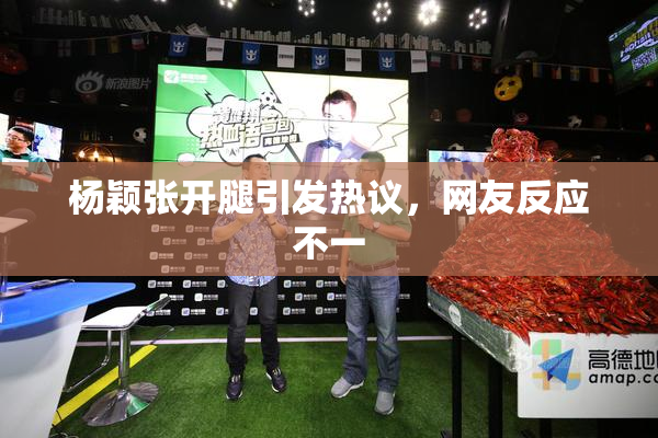 杨颖张开腿引发热议，网友反应不一
