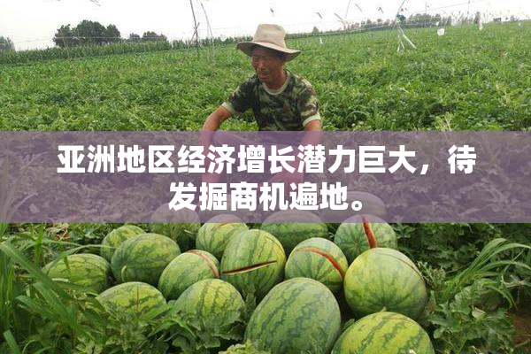亚洲地区经济增长潜力巨大，待发掘商机遍地。