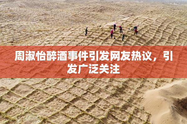 周淑怡醉酒事件引发网友热议，引发广泛关注