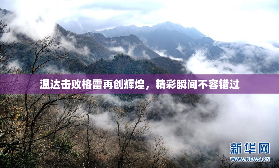 温达击败格雷再创辉煌，精彩瞬间不容错过