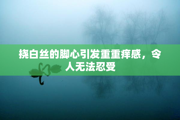 挠白丝的脚心引发重重痒感，令人无法忍受