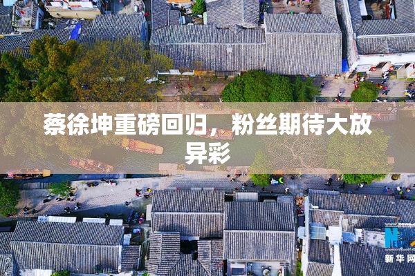 蔡徐坤重磅回归，粉丝期待大放异彩