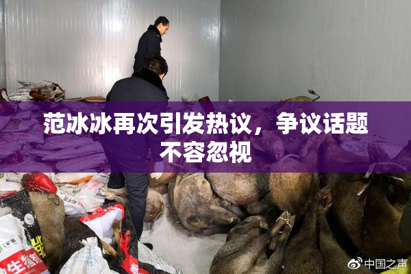 范冰冰再次引发热议，争议话题不容忽视