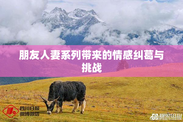 朋友人妻系列带来的情感纠葛与挑战