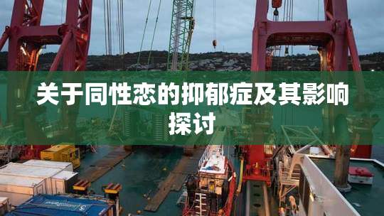 关于同性恋的抑郁症及其影响探讨