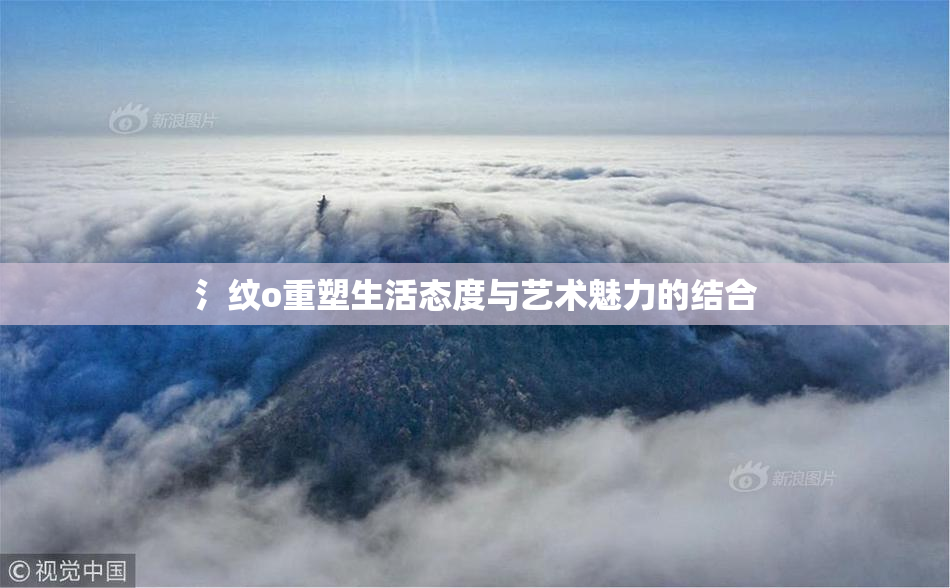 氵纹o重塑生活态度与艺术魅力的结合