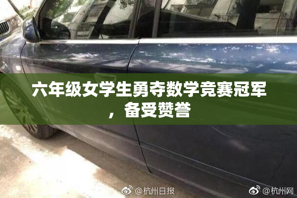 六年级女学生勇夺数学竞赛冠军，备受赞誉