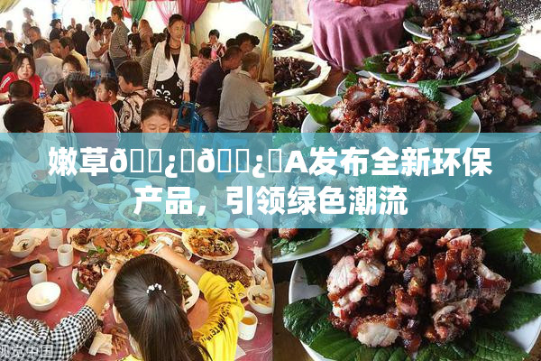 嫩草🌿‌🌿‌A发布全新环保产品，引领绿色潮流