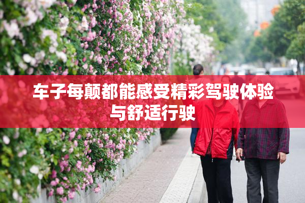 车子每颠都能感受精彩驾驶体验与舒适行驶