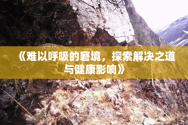 《难以呼吸的窘境，探索解决之道与健康影响》
