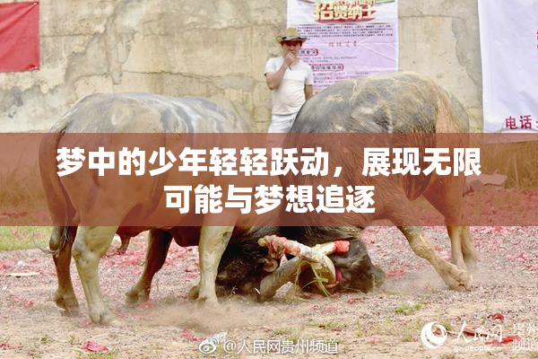 梦中的少年轻轻跃动，展现无限可能与梦想追逐