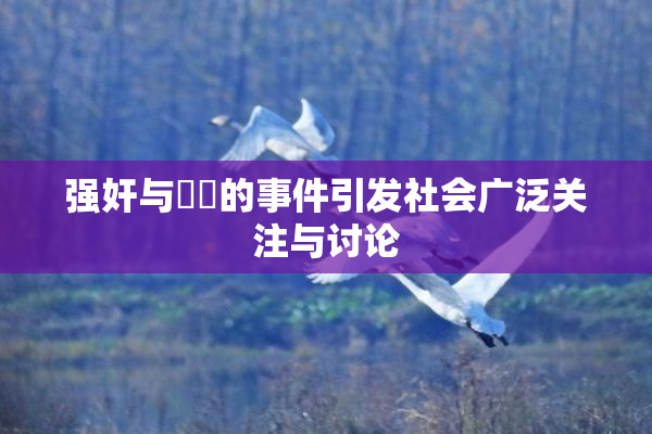 强奸与亂倫的事件引发社会广泛关注与讨论
