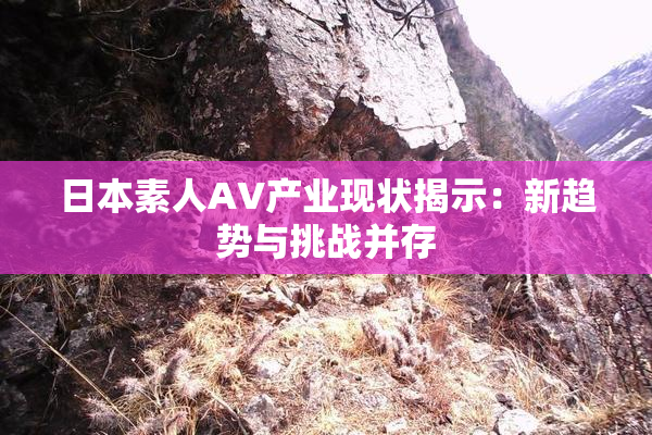 日本素人AV产业现状揭示：新趋势与挑战并存