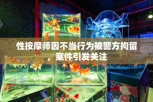 性按摩师因不当行为被警方拘留，案件引发关注
