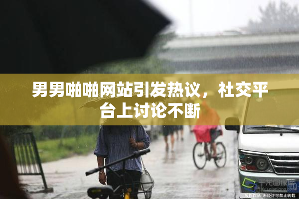 男男啪啪网站引发热议，社交平台上讨论不断
