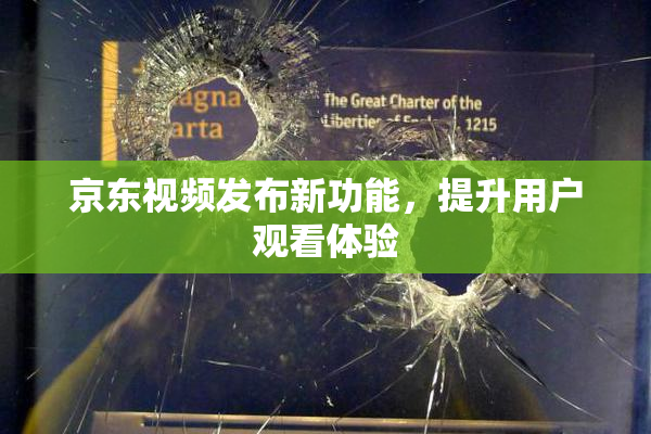 京东视频发布新功能，提升用户观看体验
