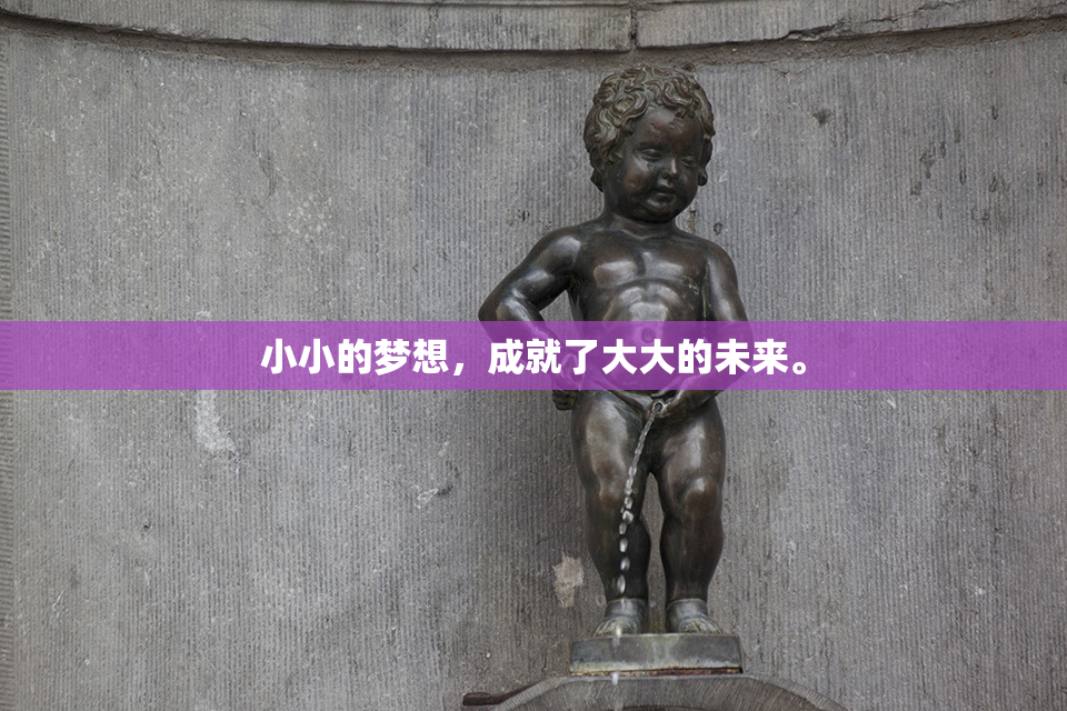 小小的梦想，成就了大大的未来。