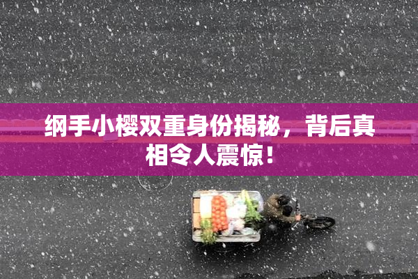 纲手小樱双重身份揭秘，背后真相令人震惊！