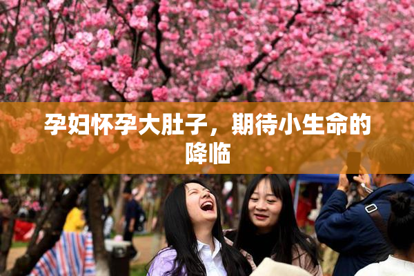 孕妇怀孕大肚子，期待小生命的降临