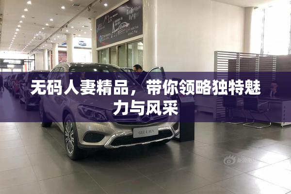 无码人妻精品，带你领略独特魅力与风采