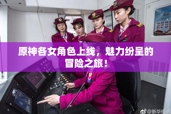 原神各女角色上线，魅力纷呈的冒险之旅！