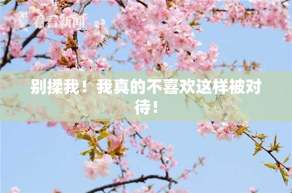 别揉我！我真的不喜欢这样被对待！
