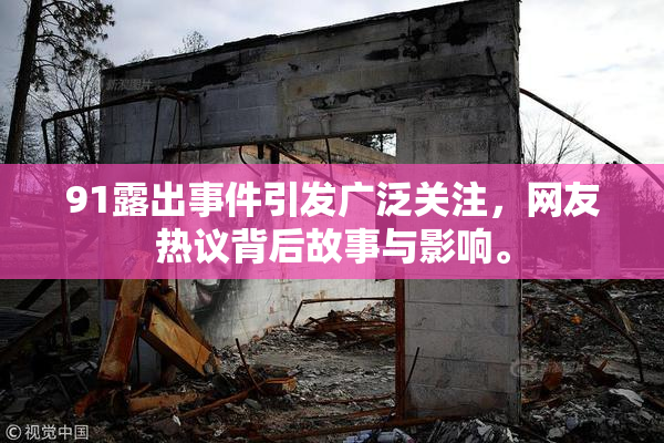 91露出事件引发广泛关注，网友热议背后故事与影响。