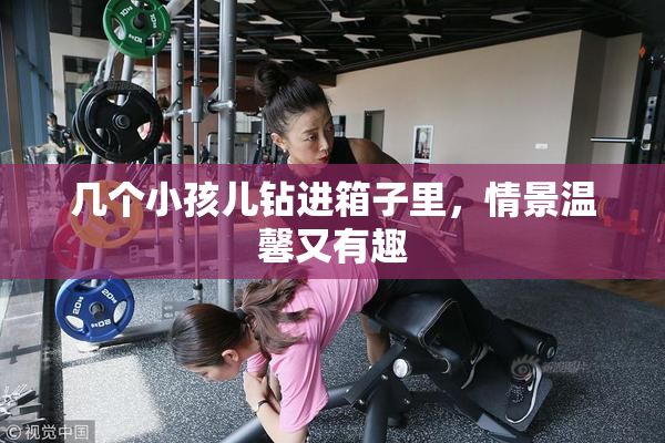 几个小孩儿钻进箱子里，情景温馨又有趣