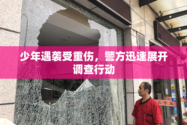 少年遇袭受重伤，警方迅速展开调查行动