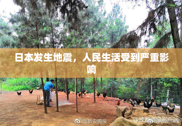 日本发生地震，人民生活受到严重影响