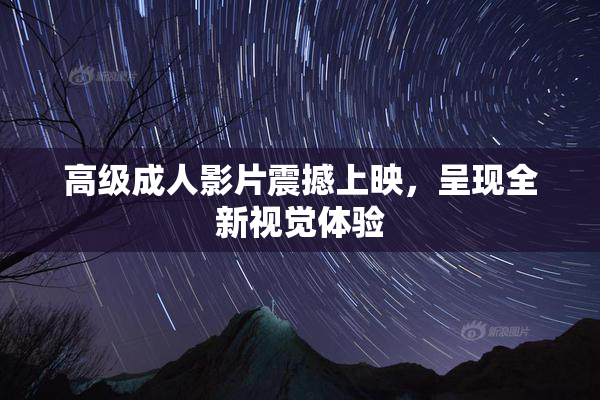 高级成人影片震撼上映，呈现全新视觉体验