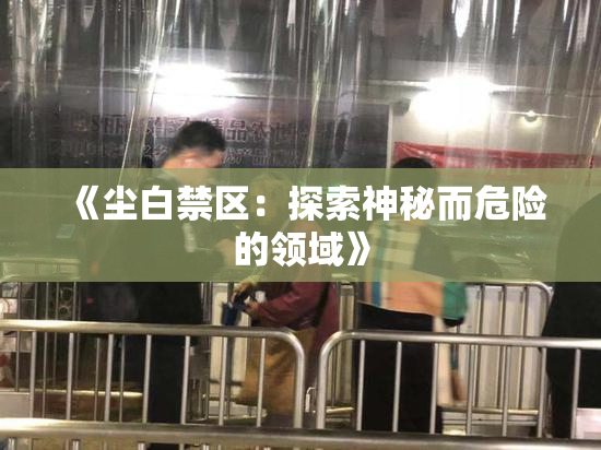 《尘白禁区：探索神秘而危险的领域》