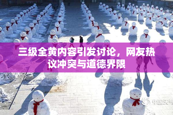 三级全黄内容引发讨论，网友热议冲突与道德界限