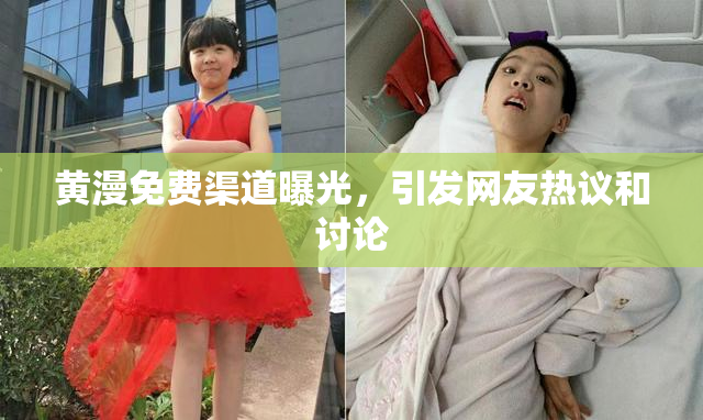 黄漫免费渠道曝光，引发网友热议和讨论