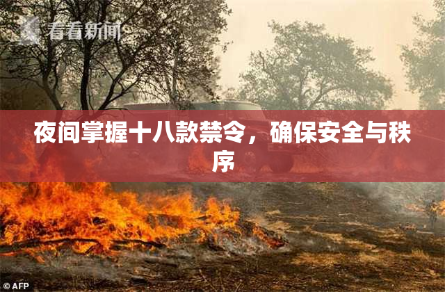 夜间掌握十八款禁令，确保安全与秩序