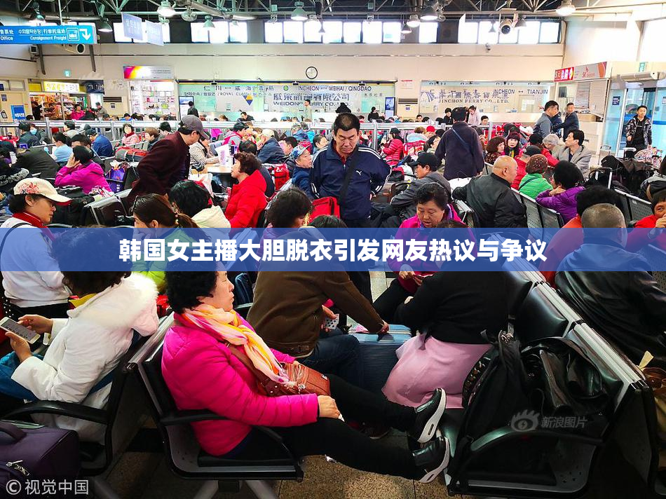 韩国女主播大胆脱衣引发网友热议与争议