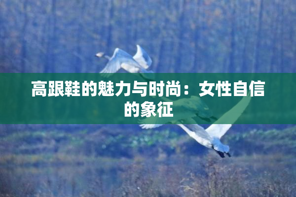 高跟鞋的魅力与时尚：女性自信的象征