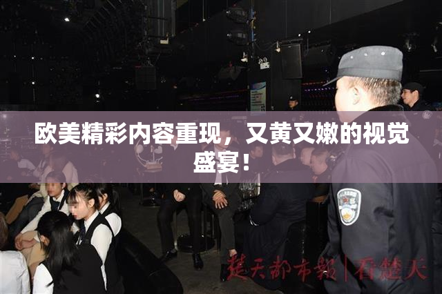 欧美精彩内容重现，又黄又嫩的视觉盛宴！