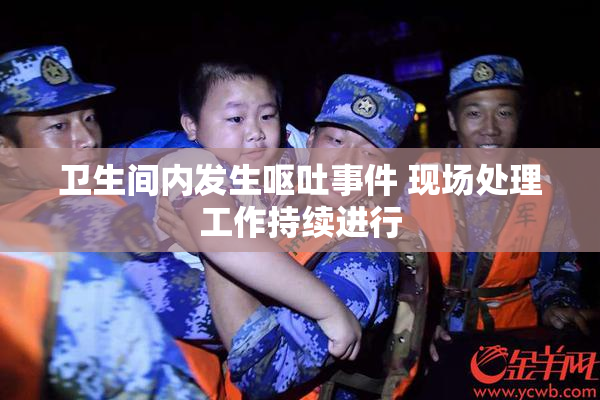 卫生间内发生呕吐事件 现场处理工作持续进行
