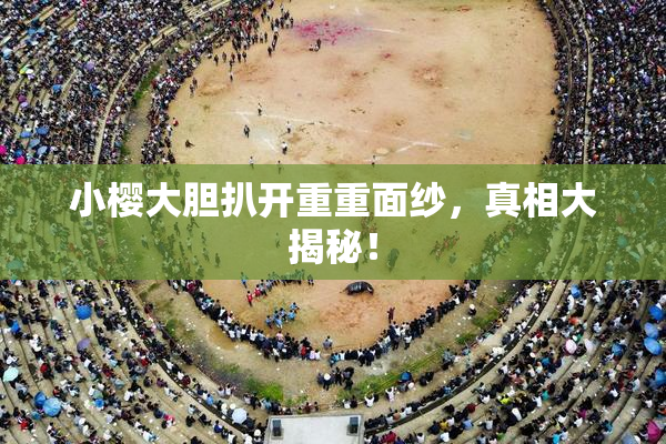 小樱大胆扒开重重面纱，真相大揭秘！