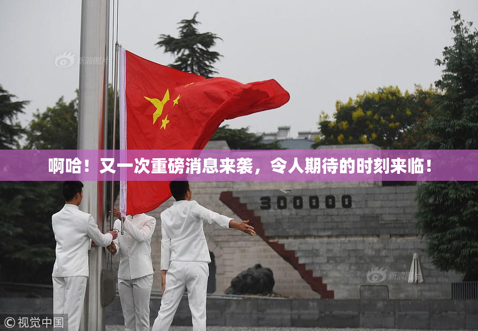 啊哈！又一次重磅消息来袭，令人期待的时刻来临！