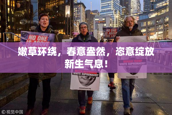 嫩草环绕，春意盎然，恣意绽放新生气息！