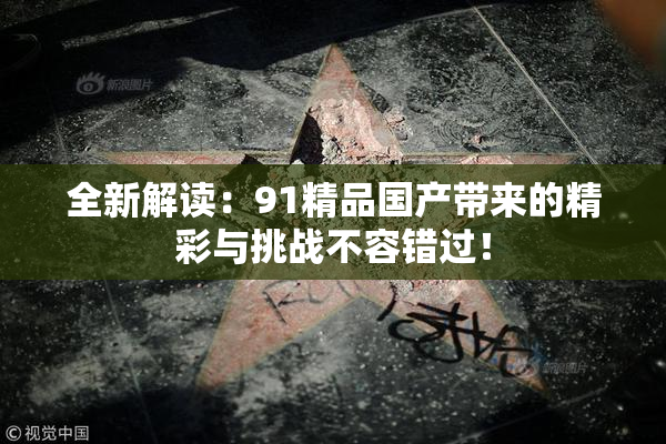 全新解读：91精品国产带来的精彩与挑战不容错过！