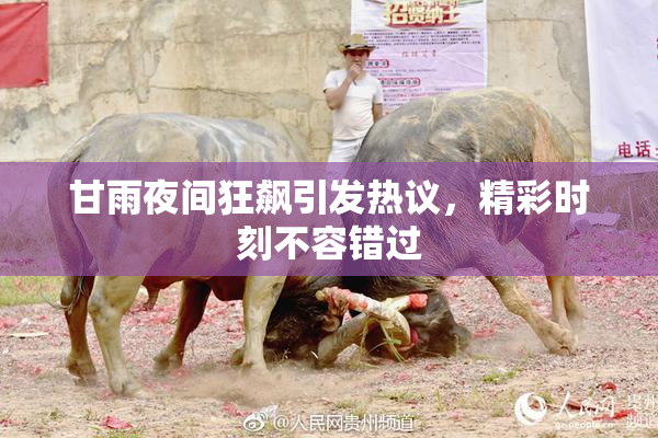 甘雨夜间狂飙引发热议，精彩时刻不容错过