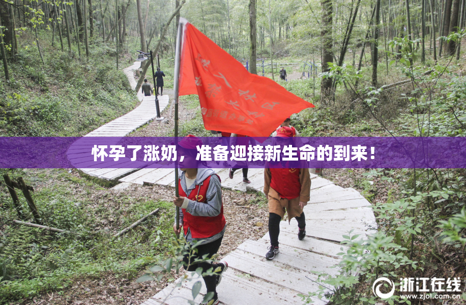怀孕了涨奶，准备迎接新生命的到来！